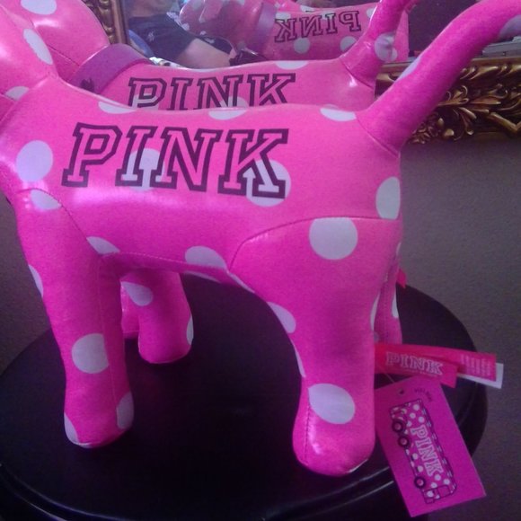 2 PINK BUS DOGS , wAREHOUSE BUS DOG , INTENDED PURPOSE WAS FOR RESTOCKING VS BUS - Picture 3 of 4